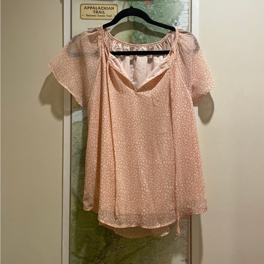 Pink blouse